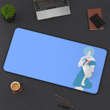 Load image into Gallery viewer, Neon Genesis Evangelion Rei Ayanami Mouse Pad (Desk Mat) On Desk
