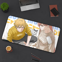 Load image into Gallery viewer, Chainsaw Man Mouse Pad (Desk Mat) On Desk
