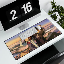 Load image into Gallery viewer, Mitsuha and Taki (Your Name) Mouse Pad (Desk Mat) With Laptop

