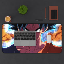 Load image into Gallery viewer, Goku Mouse Pad (Desk Mat) With Laptop

