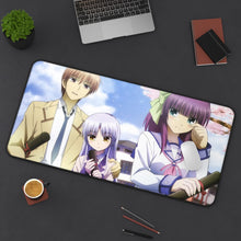 Load image into Gallery viewer, Angel Beats! Kanade Tachibana, Yuri Nakamura, Yuzuru Otonashi Mouse Pad (Desk Mat) On Desk
