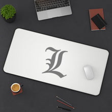 Load image into Gallery viewer, Anime Death Note Mouse Pad (Desk Mat) On Desk
