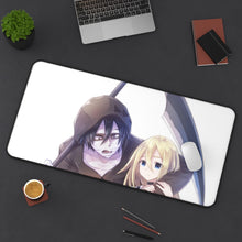 Load image into Gallery viewer, Angels Of Death Rachel Gardner Mouse Pad (Desk Mat) On Desk
