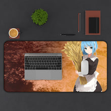 Load image into Gallery viewer, Anime Girl Mouse Pad (Desk Mat) With Laptop
