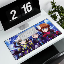 Load image into Gallery viewer, Magical Girl Lyrical Nanoha Mouse Pad (Desk Mat) With Laptop
