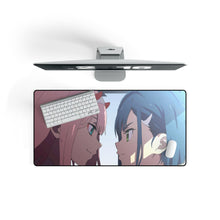 Load image into Gallery viewer, Zero Two, Ichigo Mouse Pad (Desk Mat) On Desk
