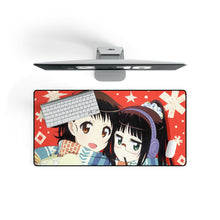 Load image into Gallery viewer, Nisekoi Kosaki Onodera, Ruri Miyamoto Mouse Pad (Desk Mat) On Desk
