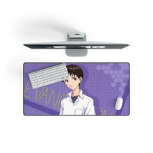 Load image into Gallery viewer, Anime Neon Genesis Evangelion Mouse Pad (Desk Mat) On Desk

