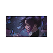Load image into Gallery viewer, Shinobu Kocho, Butterflies, Insect Pillar, Kimetsu no Yaiba, Mouse Pad (Desk Mat)
