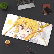 Load image into Gallery viewer, Miss Kobayashi&#39;s Dragon Maid Kobayashi San Chi No Maid Dragon, Tohru Mouse Pad (Desk Mat) On Desk
