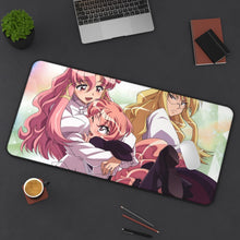 Load image into Gallery viewer, Zero No Tsukaima Mouse Pad (Desk Mat) On Desk
