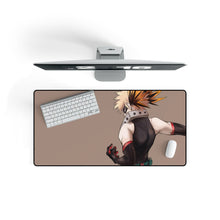Load image into Gallery viewer, My Hero Academia Katsuki Bakugou Mouse Pad (Desk Mat) On Desk
