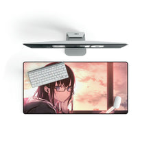 Load image into Gallery viewer, Anime, Girl, Glasses, Student, Uniform, Mouse Pad (Desk Mat)
