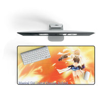 Load image into Gallery viewer, Magical Girl Lyrical Nanoha Mouse Pad (Desk Mat) On Desk
