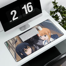 Load image into Gallery viewer, Mieruko-chan Mouse Pad (Desk Mat) With Laptop
