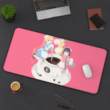 Load image into Gallery viewer, Blend S Maika Sakuranomiya, Kaho Hinata, Mafuyu Hoshikawa Mouse Pad (Desk Mat) On Desk

