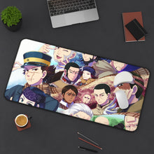 Load image into Gallery viewer, Golden Kamuy Mouse Pad (Desk Mat) On Desk
