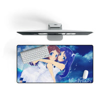Load image into Gallery viewer, Nagi no Asukara Chisaki Hiradaira, Manaka Mukaido Mouse Pad (Desk Mat) On Desk
