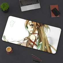 Load image into Gallery viewer, Sword Art Online Asuna Yuuki Mouse Pad (Desk Mat) On Desk
