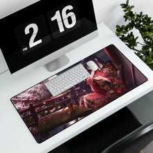 Load image into Gallery viewer, Anime Girl Mouse Pad (Desk Mat) With Laptop
