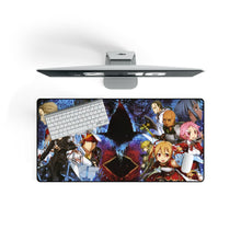 Load image into Gallery viewer, Sword Art Online Asuna Yuuki, Yui Mouse Pad (Desk Mat) On Desk
