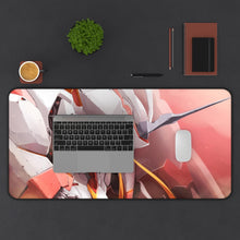 Load image into Gallery viewer, Darling In The FranXX Mouse Pad (Desk Mat) With Laptop

