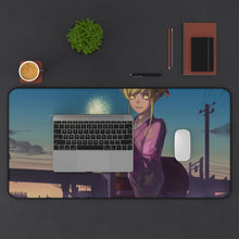 Load image into Gallery viewer, Monogatari (Series) Mouse Pad (Desk Mat) With Laptop
