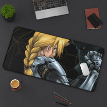 Load image into Gallery viewer, FullMetal Alchemist Mouse Pad (Desk Mat) On Desk
