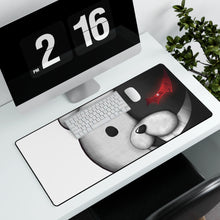Load image into Gallery viewer, Monokuma Mouse Pad (Desk Mat) With Laptop
