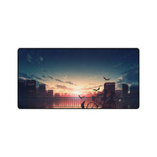 Load image into Gallery viewer, Anime Girls Silhouette Biking Mouse Pad (Desk Mat)
