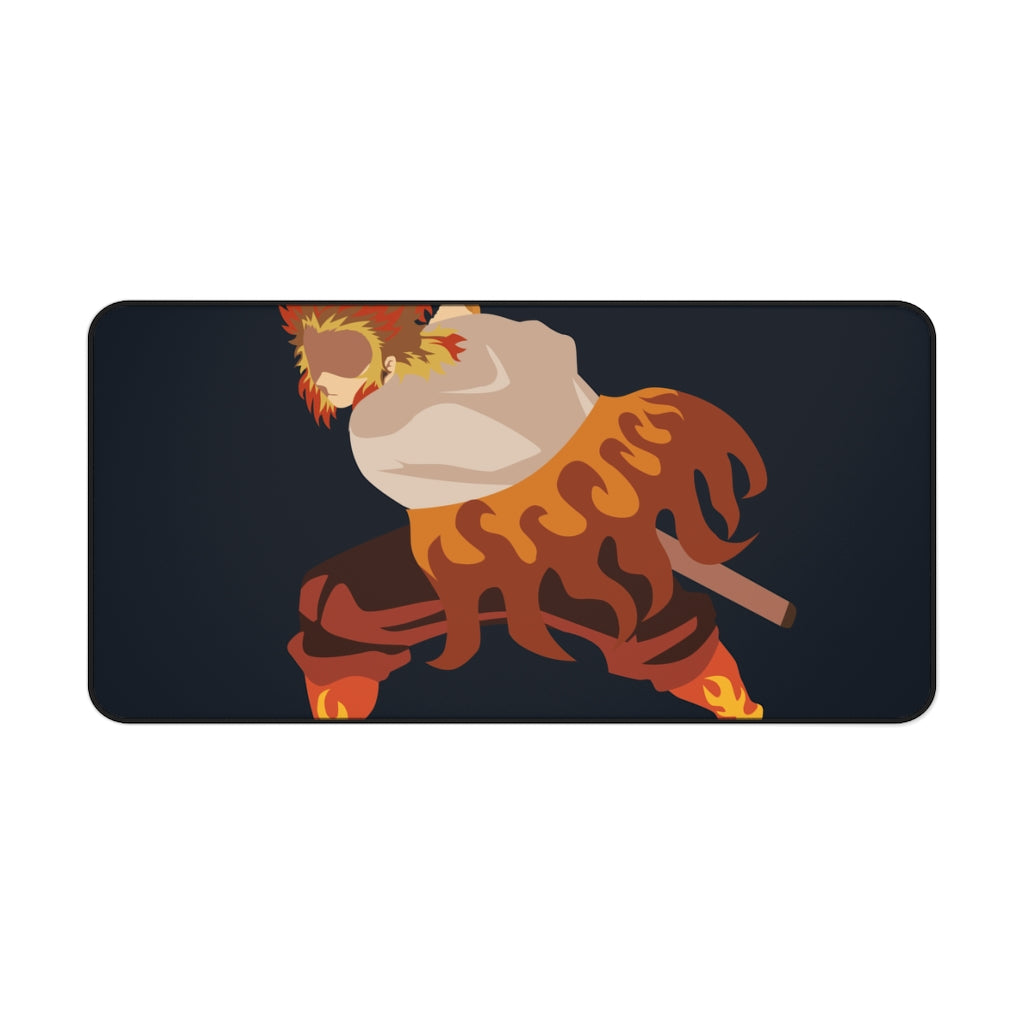 Kyojuro Rengoku , Hashira flame Mouse Pad (Desk Mat)