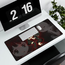 Load image into Gallery viewer, Aya &amp; Tsuyuno Mouse Pad (Desk Mat) With Laptop
