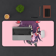 Load image into Gallery viewer, Monogatari (Series) Mouse Pad (Desk Mat) With Laptop
