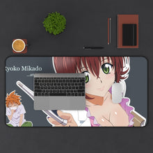Load image into Gallery viewer, To Love-Ru Mouse Pad (Desk Mat) With Laptop

