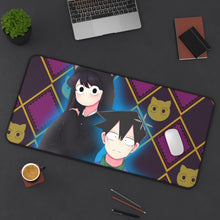 Load image into Gallery viewer, Komi Can&#39;t Communicate Komi Shouko, Tadano Hitohito Mouse Pad (Desk Mat) On Desk

