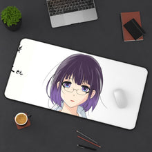 Load image into Gallery viewer, Kuzu No Honkai Hanabi Yasuraoka Mouse Pad (Desk Mat) On Desk
