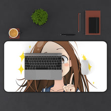 Load image into Gallery viewer, Karakai Jouzu No Takagi-san Mouse Pad (Desk Mat) With Laptop
