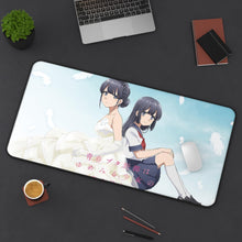 Load image into Gallery viewer, Seishun Buta Yarou wa Yumemiru Shoujo no Yume wo Minai Mouse Pad (Desk Mat) On Desk
