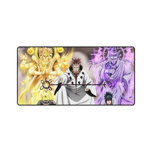 Naruto and Sasuke receiving mark Mouse Pad (Desk Mat)