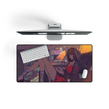 Load image into Gallery viewer, Anime Girl Mouse Pad (Desk Mat) On Desk
