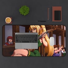 Load image into Gallery viewer, Anime Music Mouse Pad (Desk Mat) With Laptop
