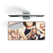 Load image into Gallery viewer, Boku To Kanojo Ni Furu Yoru Mouse Pad (Desk Mat)
