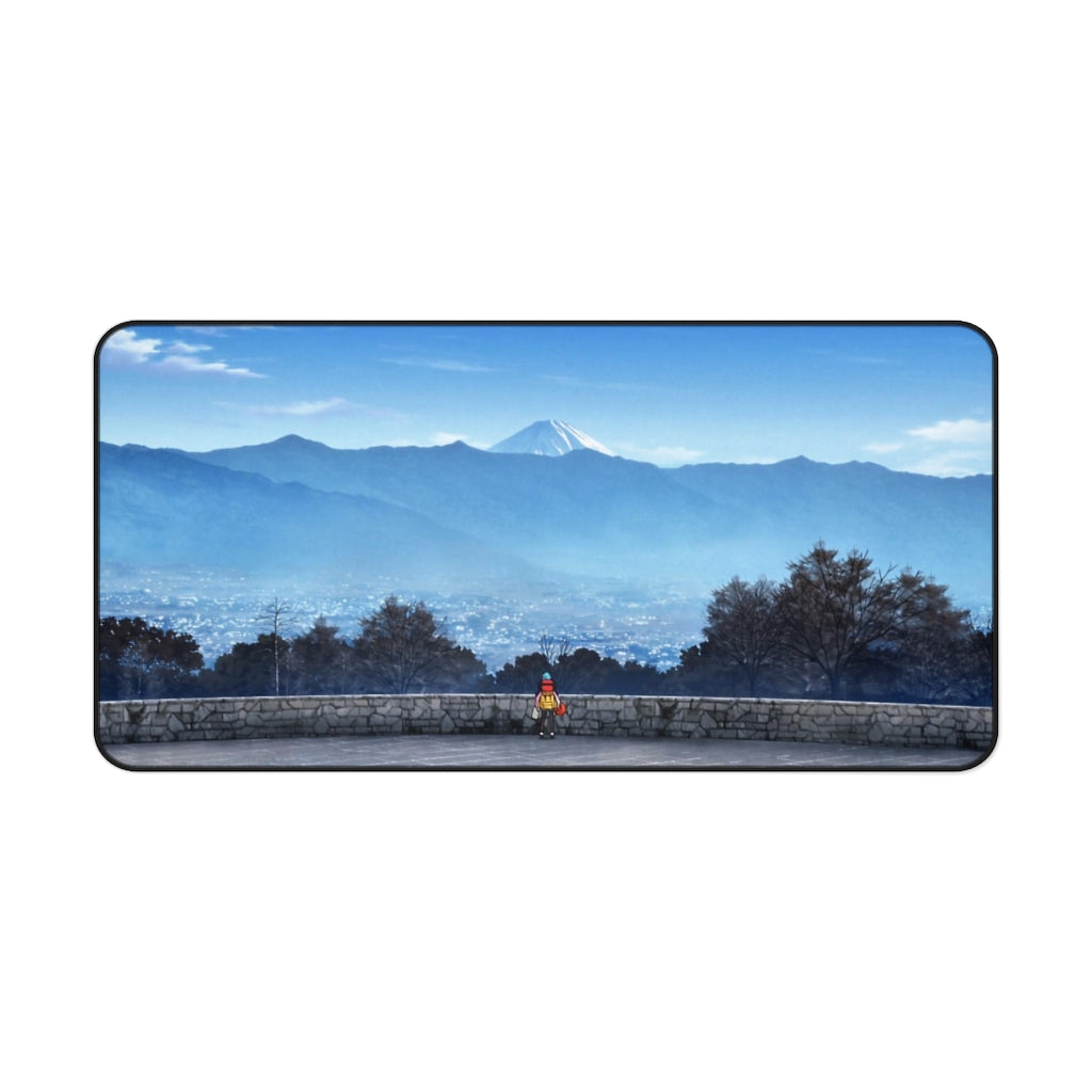 Laid-Back Camp by Mouse Pad (Desk Mat)