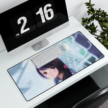 Load image into Gallery viewer, Anime Girl Mouse Pad (Desk Mat) With Laptop
