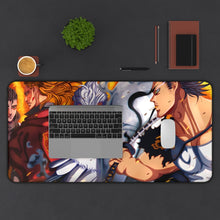 Load image into Gallery viewer, Black Clover Yami Sukehiro Mouse Pad (Desk Mat) With Laptop
