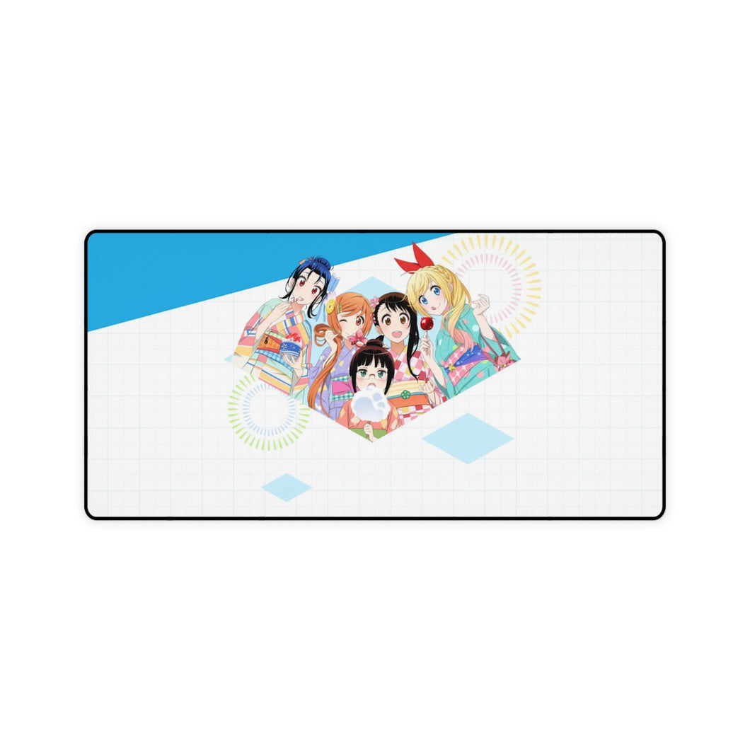 Nisekoi Chitoge Kirisaki, Kosaki Onodera, Seishirou Tsugumi, Marika Tachibana, Ruri Miyamoto Mouse Pad (Desk Mat)