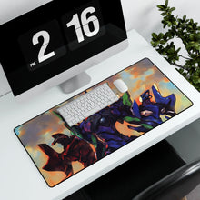 Load image into Gallery viewer, Anime Neon Genesis Evangelion Mouse Pad (Desk Mat) With Laptop
