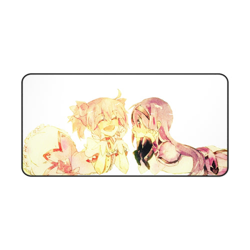 Puella Magi Madoka Magica Homura Akemi, Madoka Kaname Mouse Pad (Desk Mat)