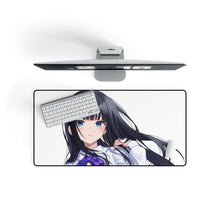 Load image into Gallery viewer, Anime Girl Mouse Pad (Desk Mat) On Desk
