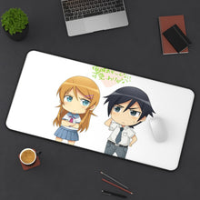 Load image into Gallery viewer, Oreimo Mouse Pad (Desk Mat) On Desk
